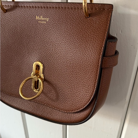 Mulberry Small Amberley Satchel in oak small classic grain leather. 
NWOT - Picture 12 of 13